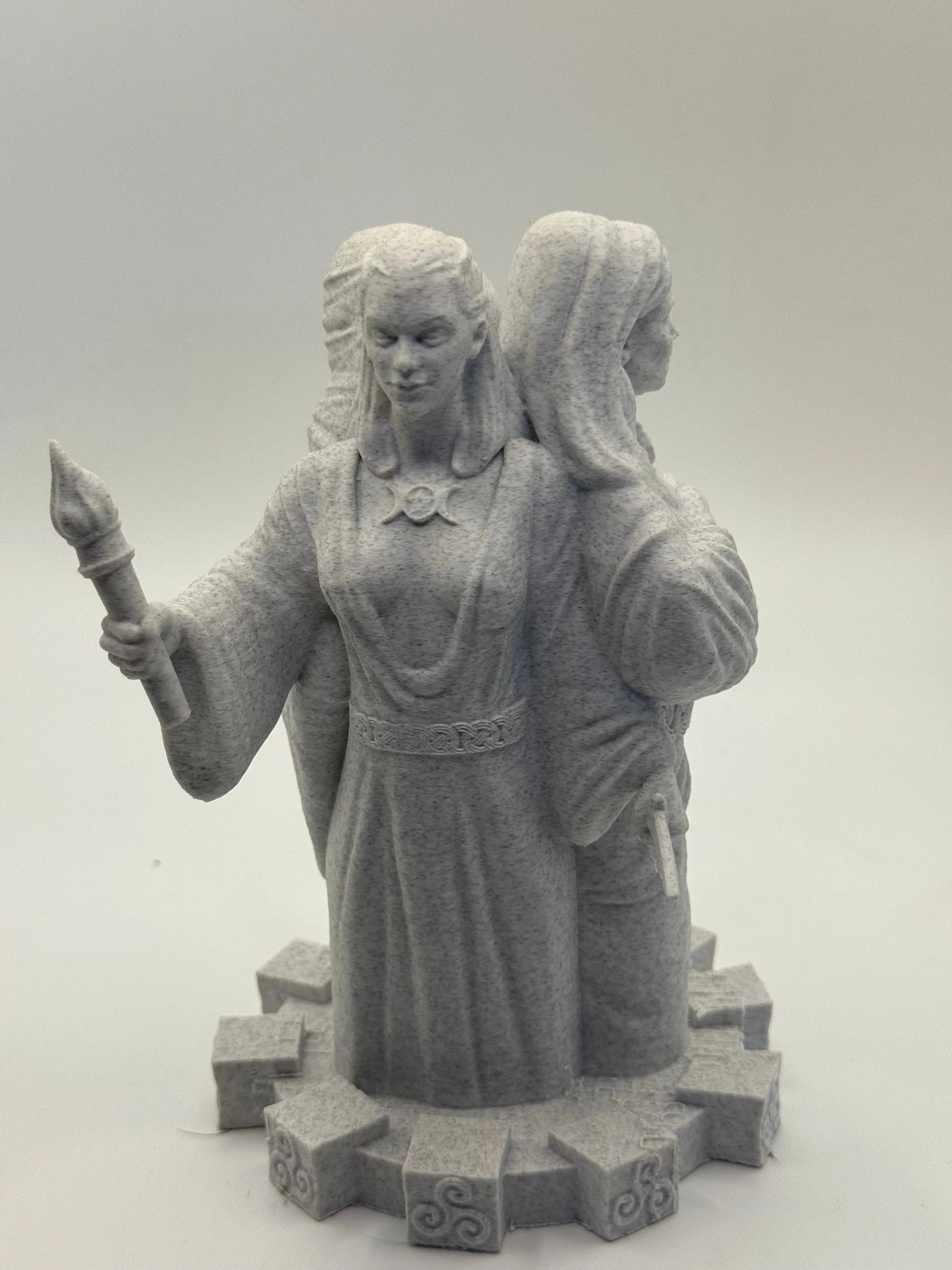 Mother, Maiden, Crone 3D Printed by Heartstone Sanctuary