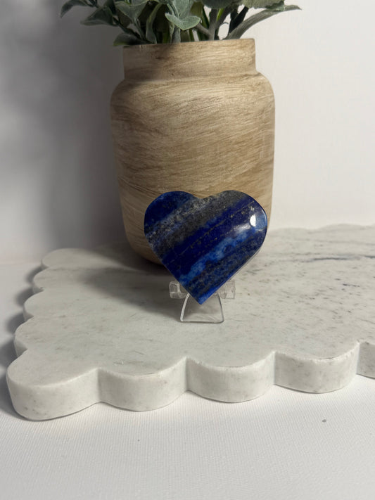 Lapis Lazuli Heart
