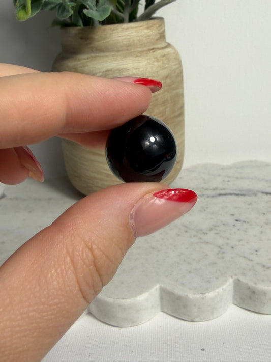 Black Obsidian Sphere