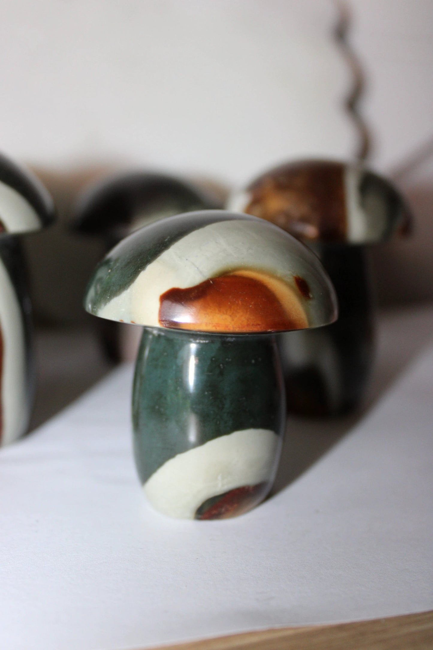 Polychrome Jasper Mushroom by Heartstone Sanctuary