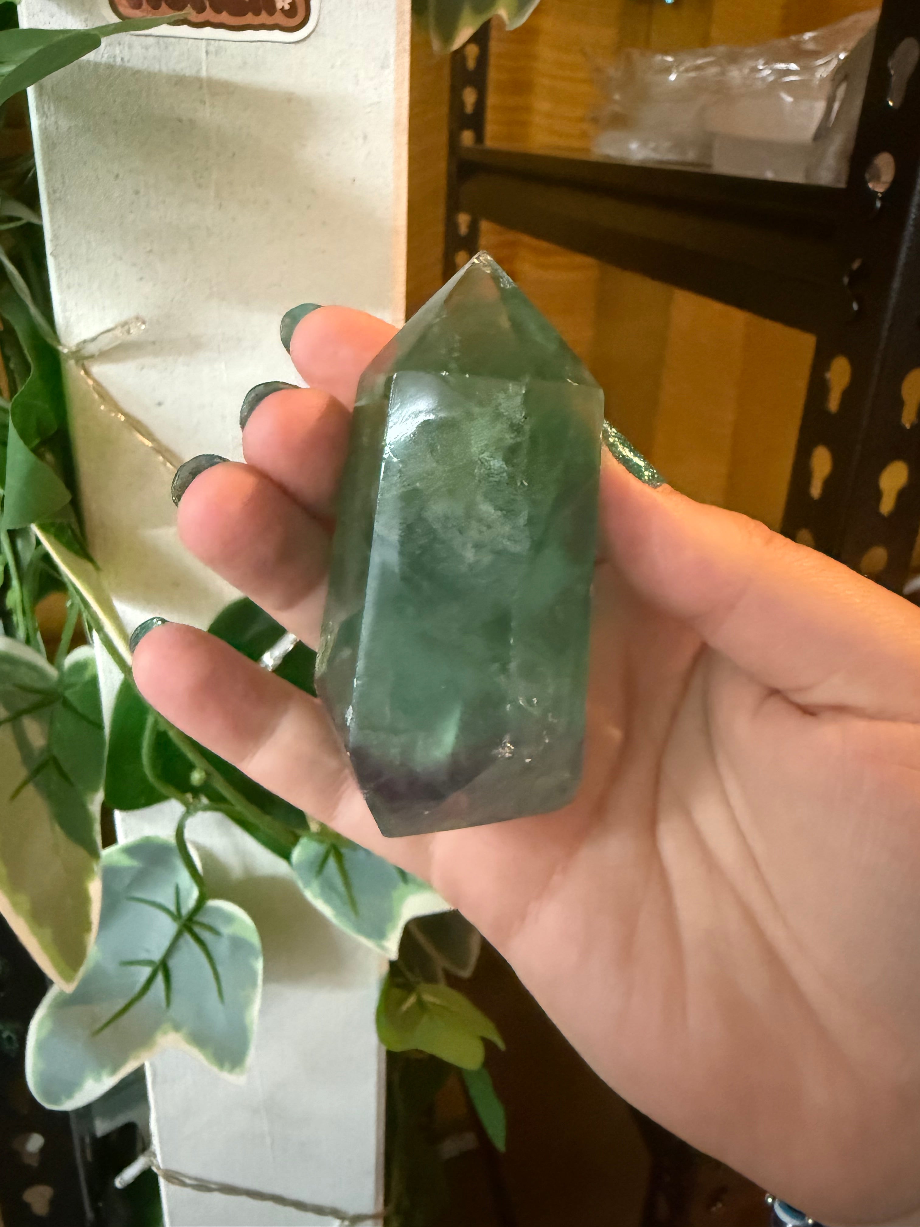 Rainbow Flourite Tower