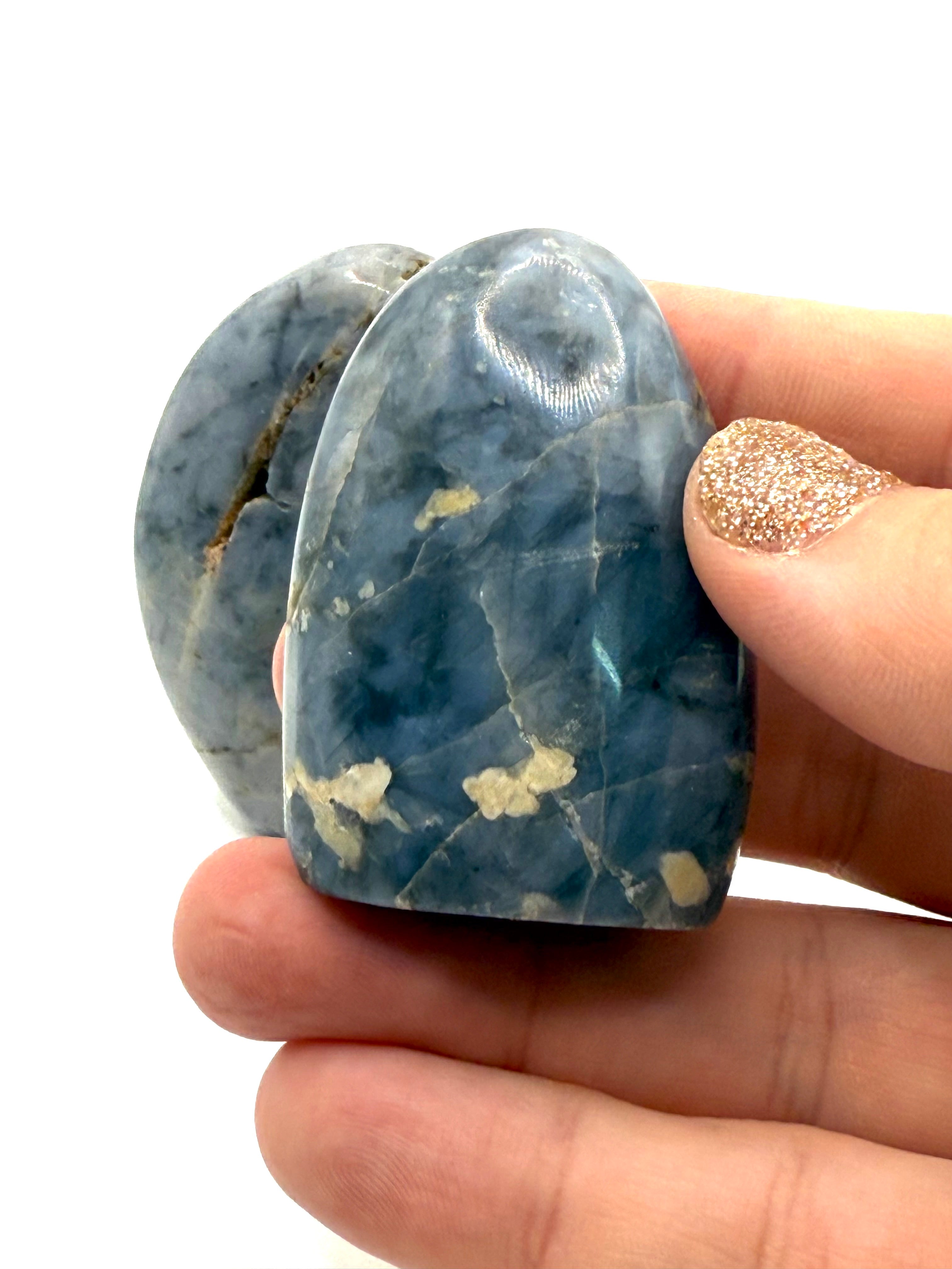 Blue Quartz Free Forms - intuitively selected
