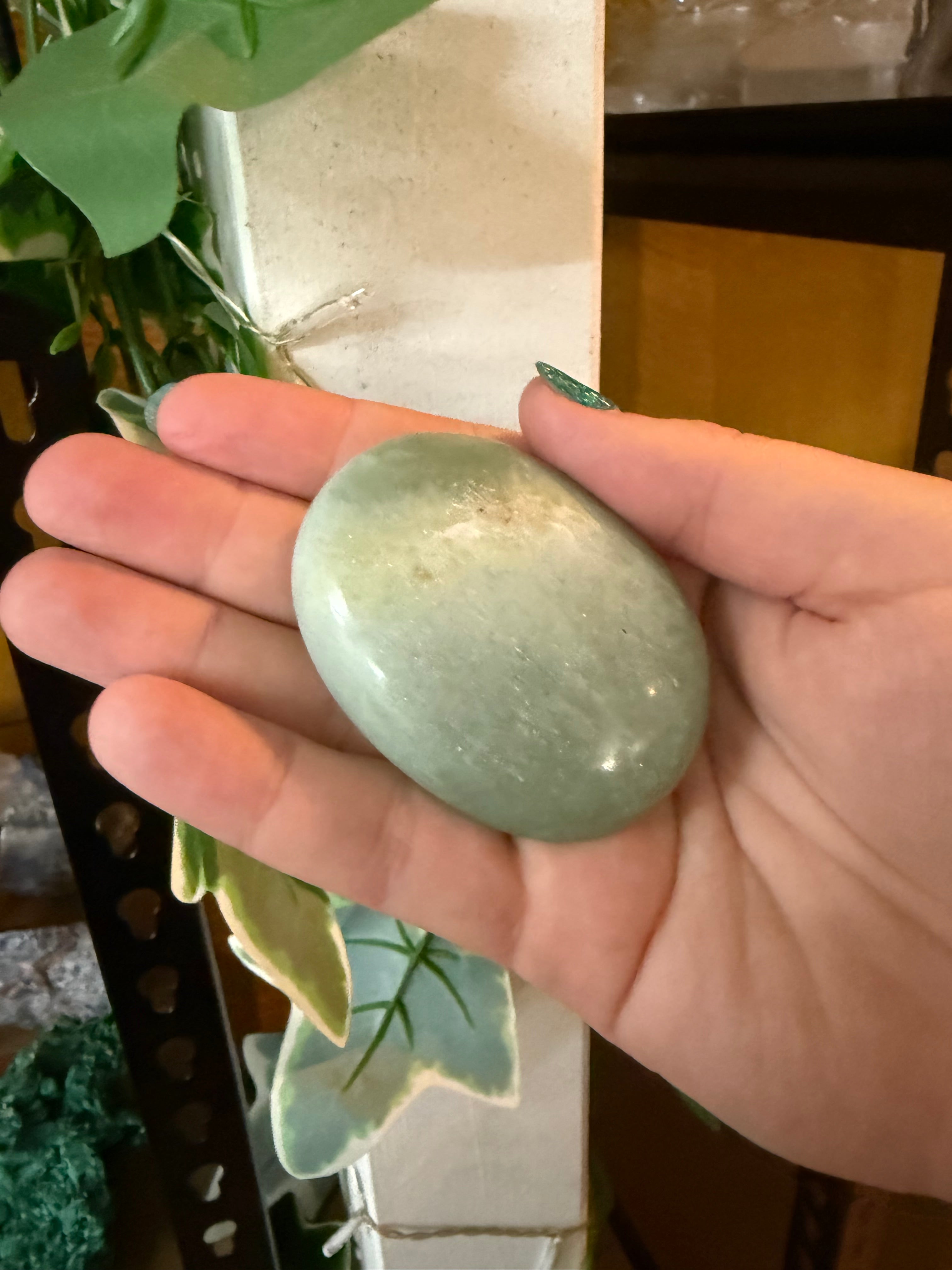 Aventurine Palm Stone