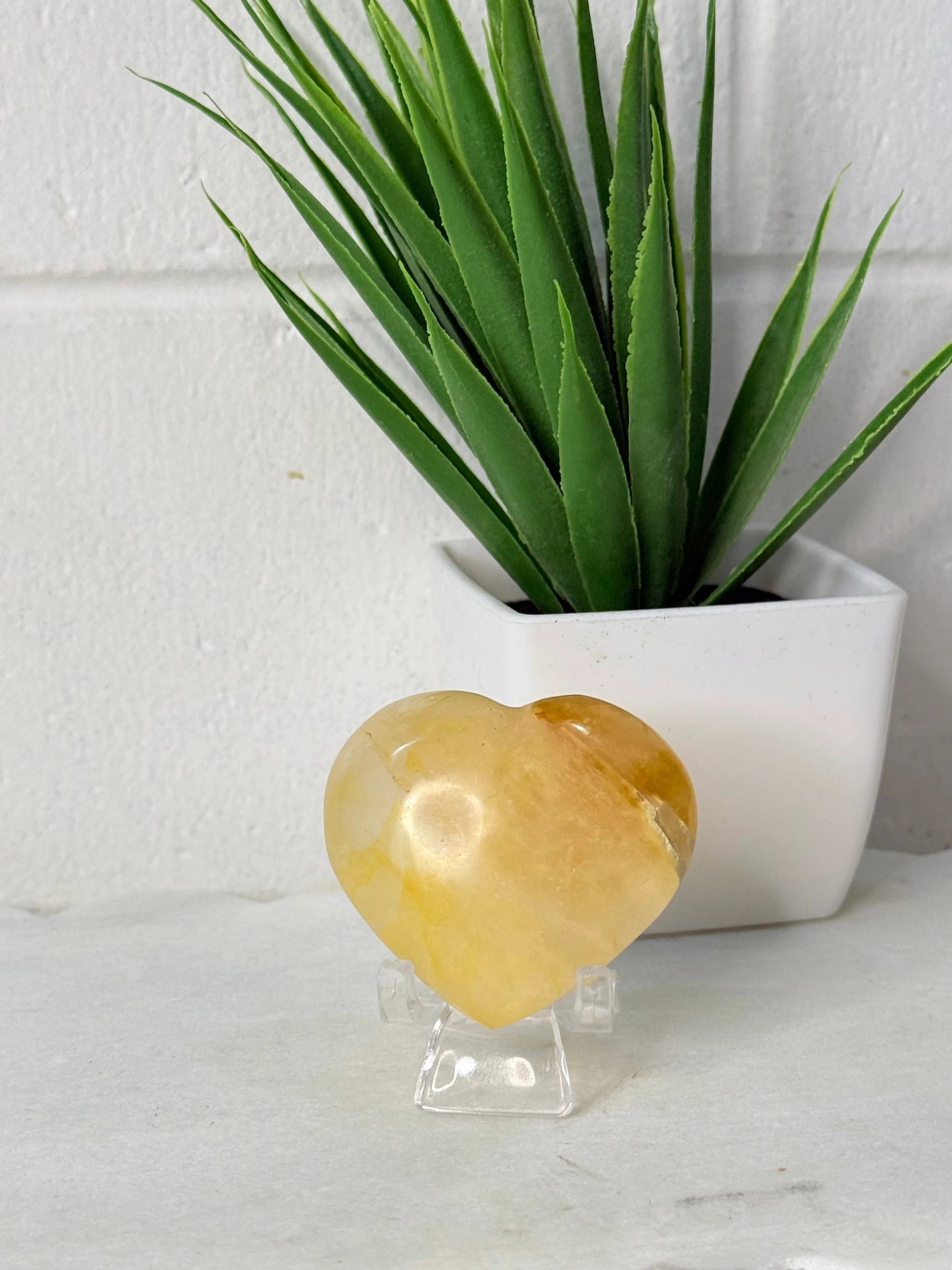 Golden Healer Heart - Intuitively Selected by Heartstone Sanctuary