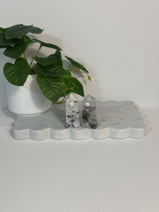 Rainbow Moonstone Point Each