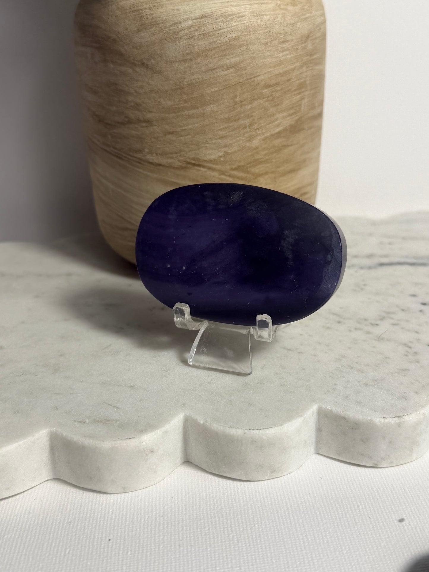 Tiffany Fluorite Palm Stone