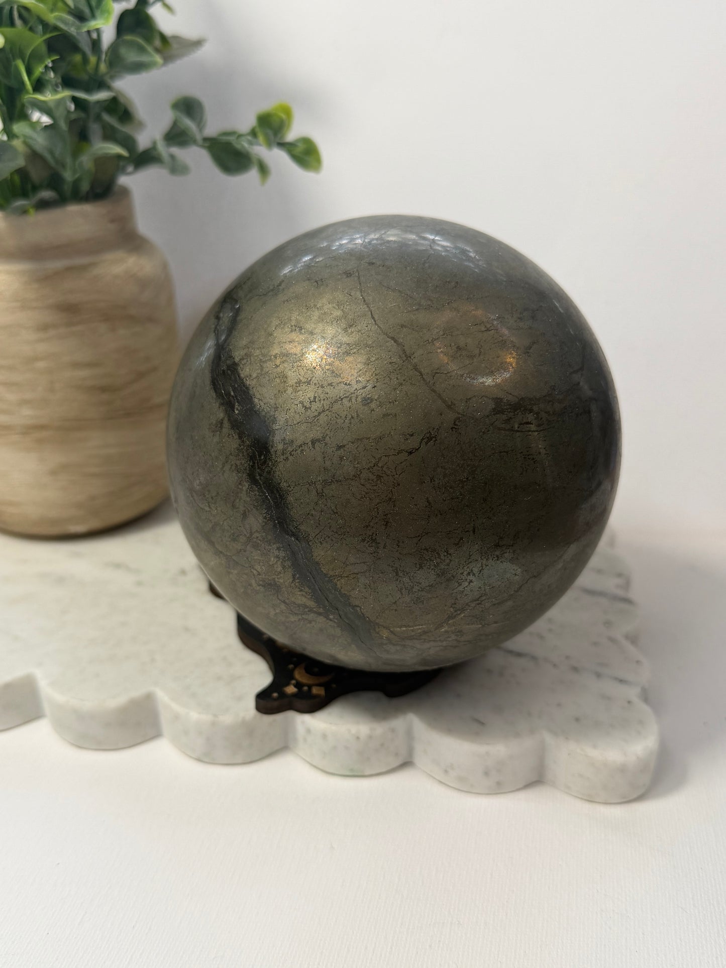 4KG Pyrite Sphere