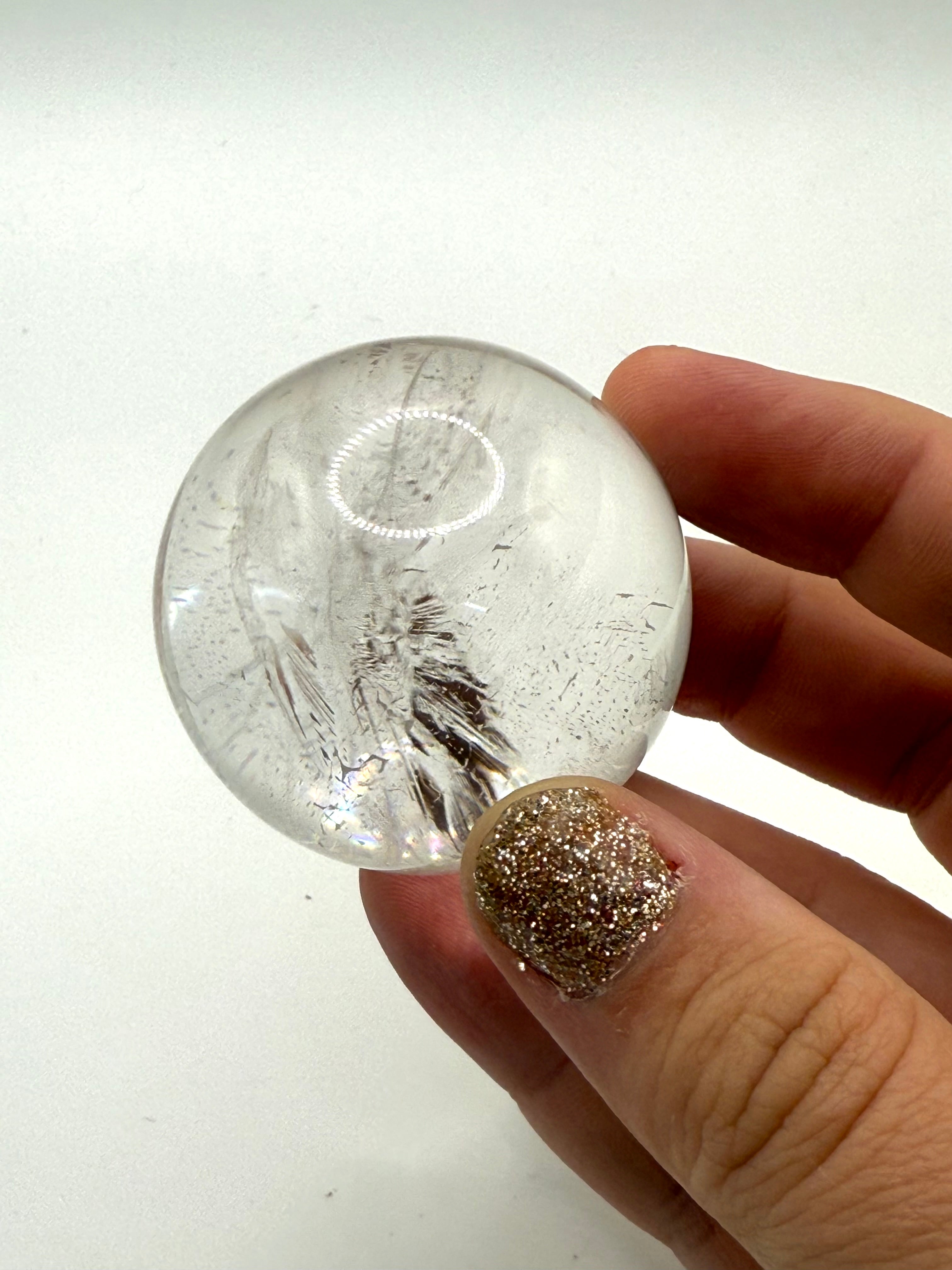 Clear Quartz Sphere 48a
