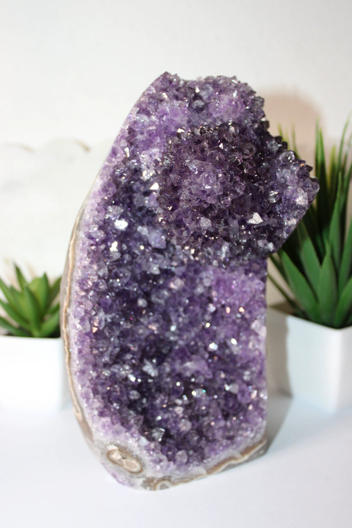 Amethyst Freeform Crystal | Intuition, Calm &amp; Spiritual Protection by Heartstone Sanctuary
