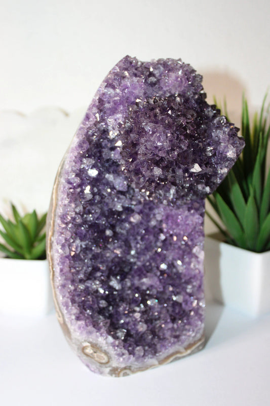 Amethyst Freeform Crystal | Intuition, Calm &amp; Spiritual Protection by Heartstone Sanctuary
