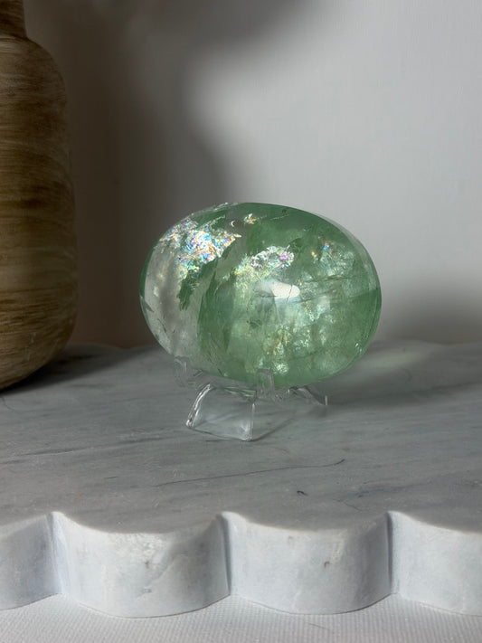 Fluorite Palm Stone