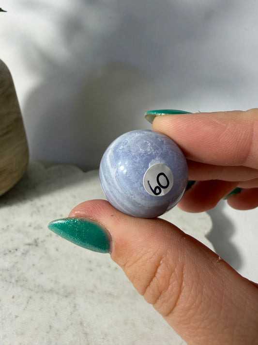 Blue Lace Agate Sphere