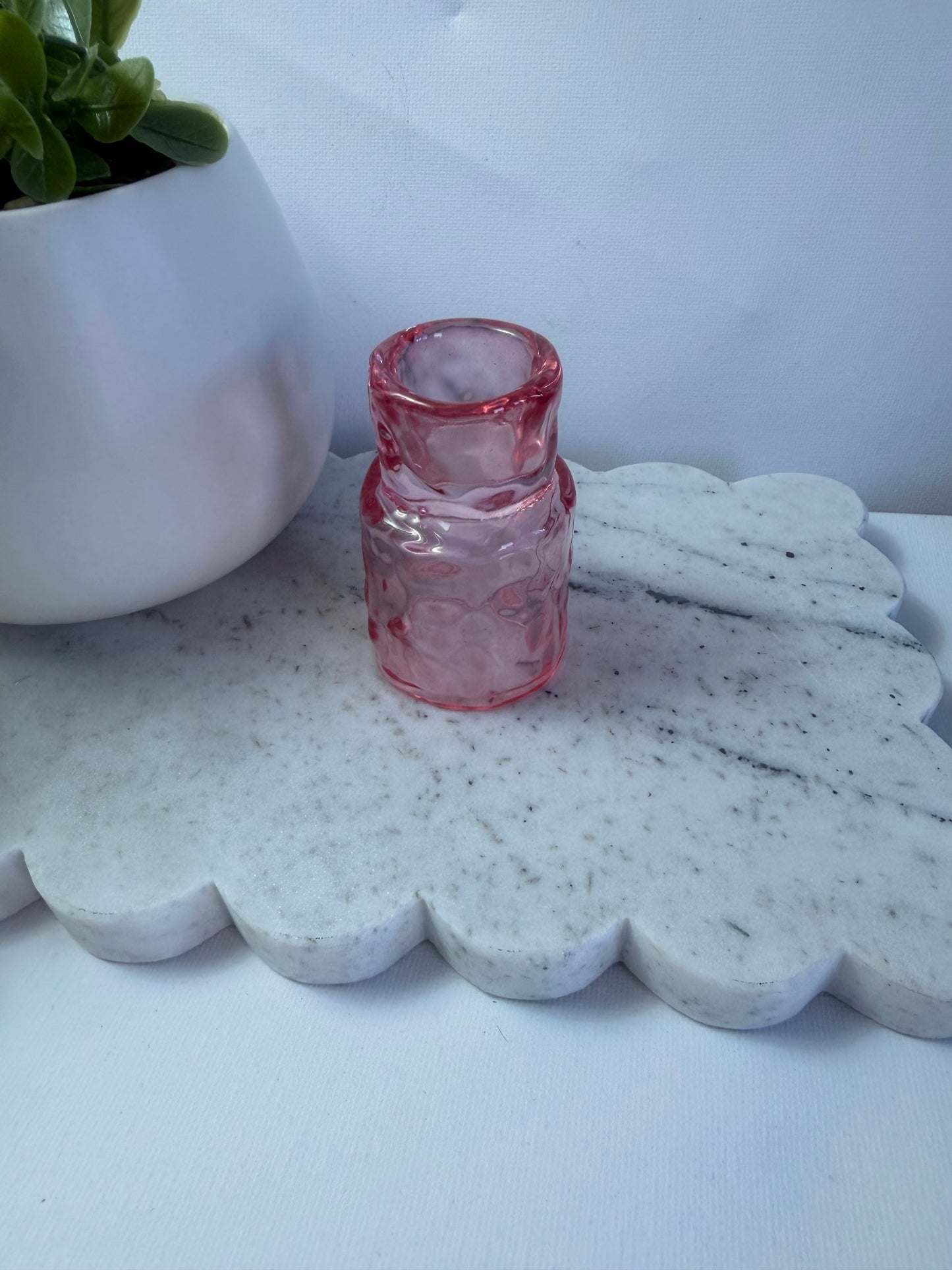 Glass Candle Sphere Stand