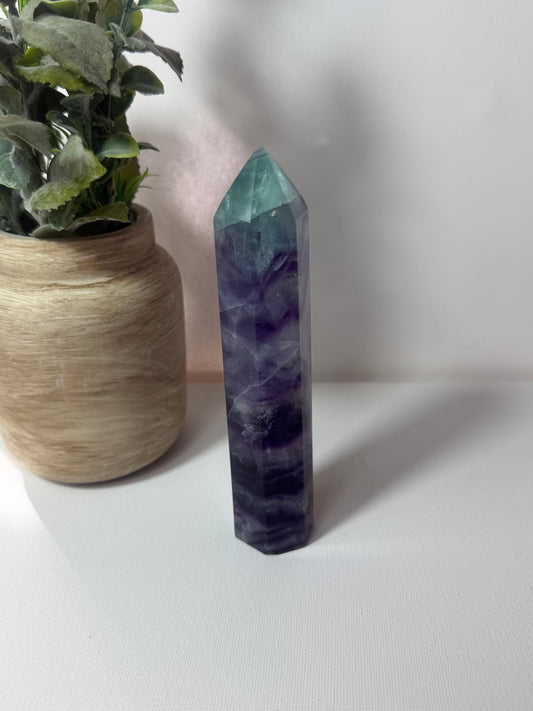 Rainbow Fluorite Tower