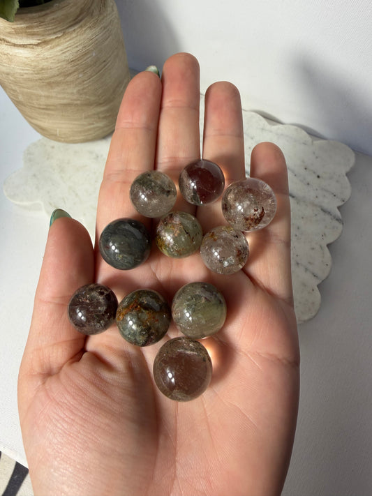 Garden Quartz Sphere Intuitive