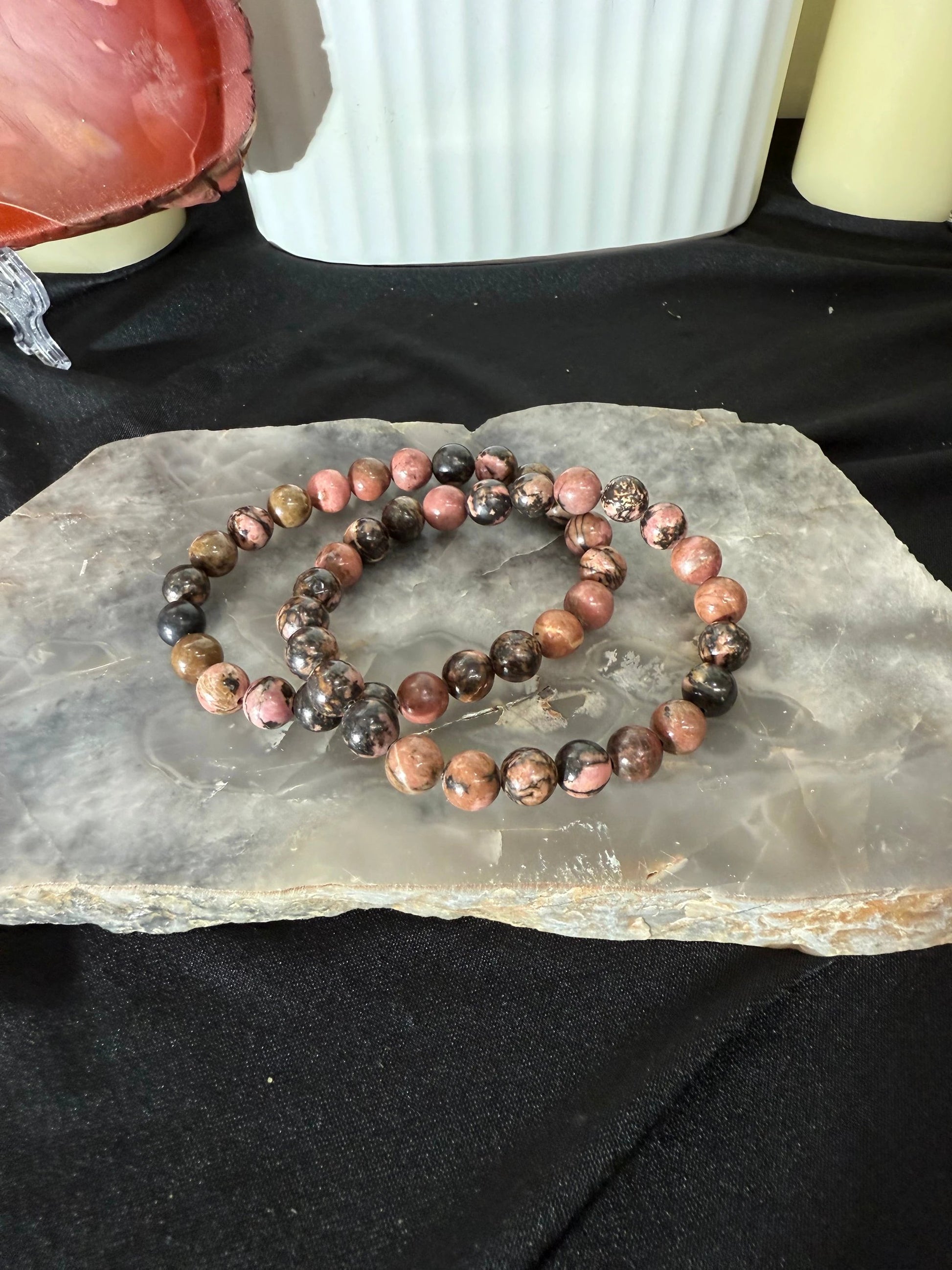 Rhodonite Bracelet by Heartstone Sanctuary