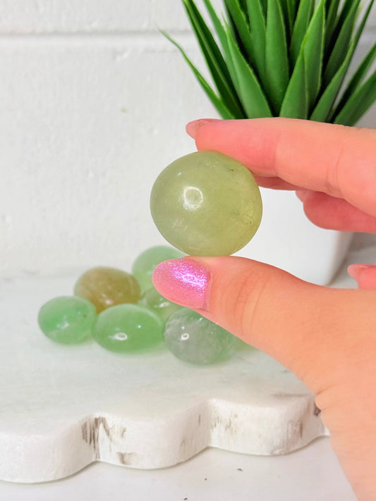 Flourite Mini Tumble/Palm by Heartstone Sanctuary