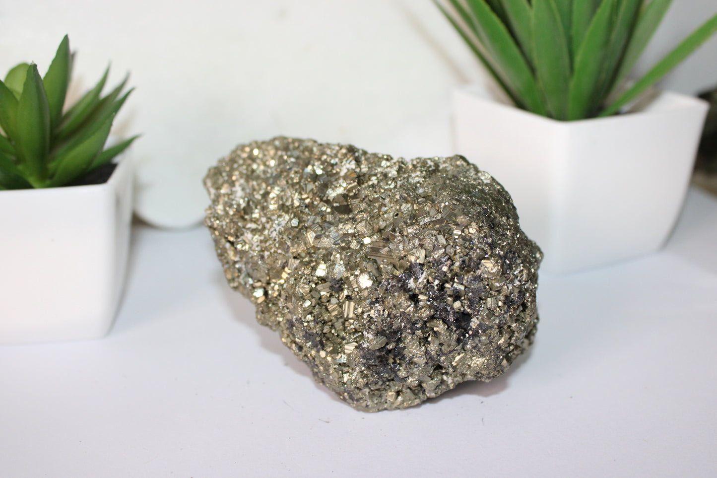 Raw Pyrite Chunk | Abundance & Protection Crystal by Heartstone Sanctuary