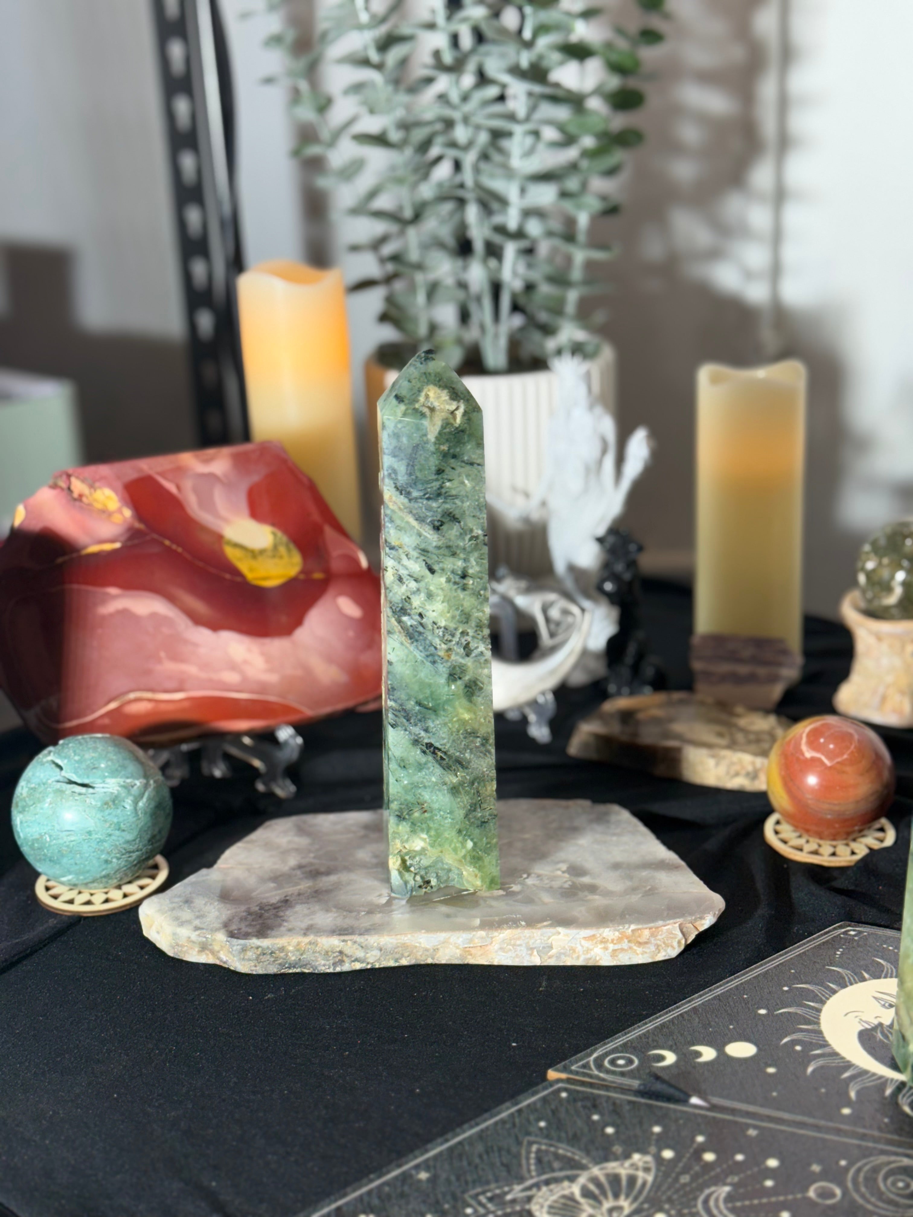 Prehnite Tower - 88A