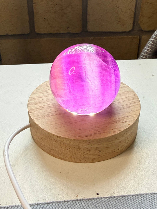 Flourite Sphere - 177g - 5cm by Heartstone Sanctuary