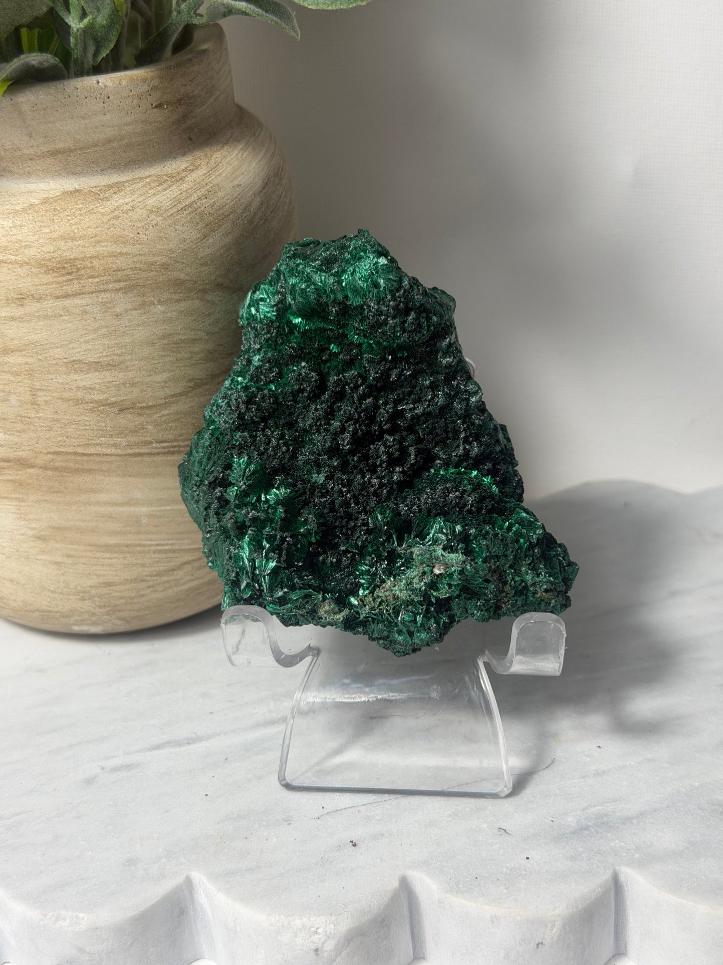 Malachite Freeform Velvet