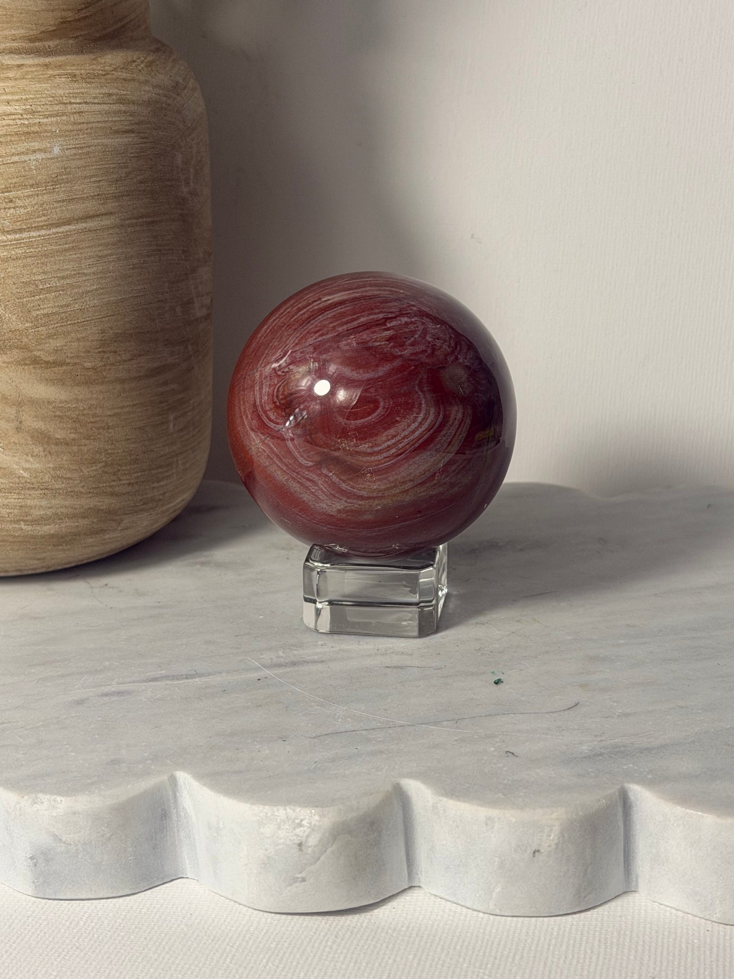 Petrified Wood Sphere
