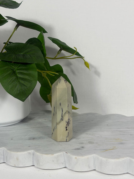 Dendritic Sage Jasper Tower