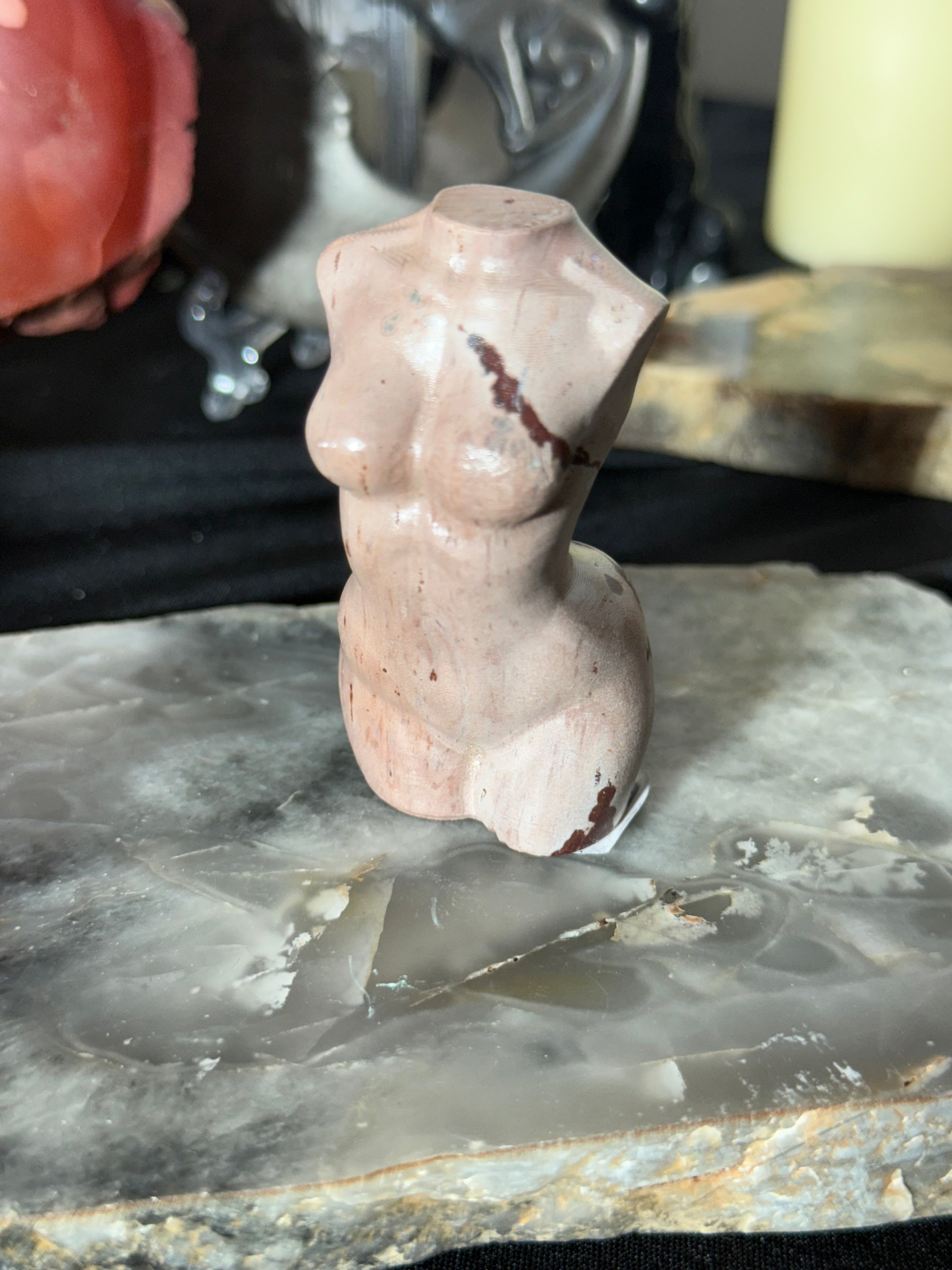 Picture Jasper Goddess - 19C