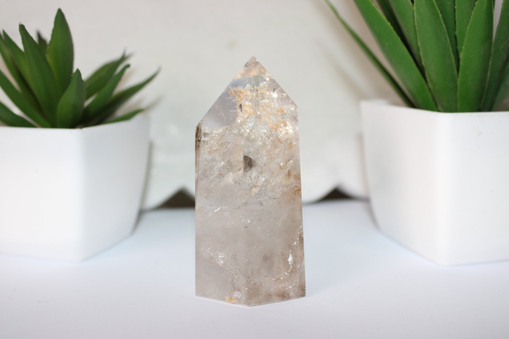 Included Quartz Crystal | Manifestation & Clarity Stone – Heartstone Sanctuary by Heartstone Sanctuary