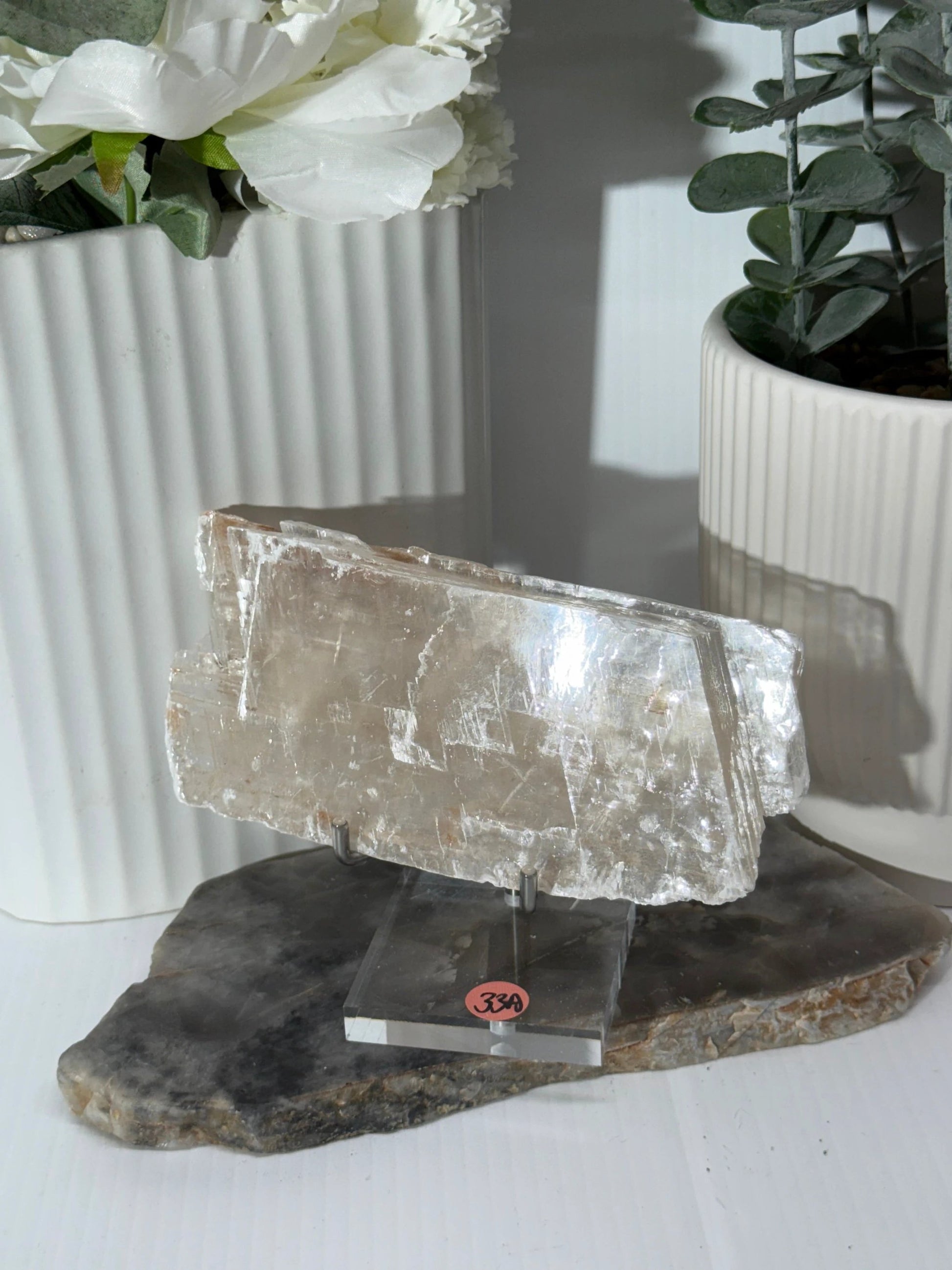 Selenite plate by Heartstone Sanctuary