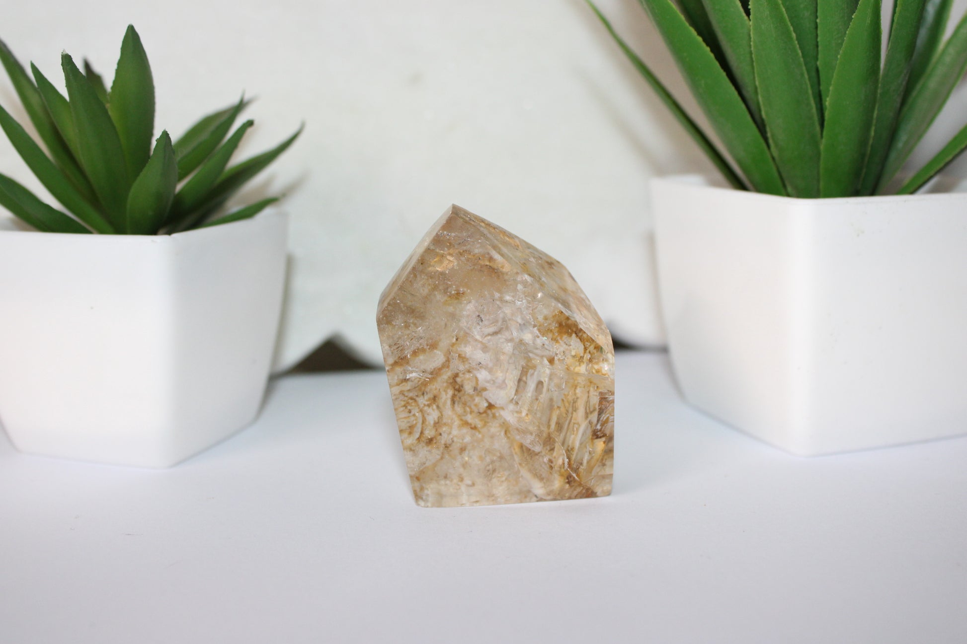 Included Quartz Crystal | Manifestation & Clarity Stone – Heartstone Sanctuary by Heartstone Sanctuary