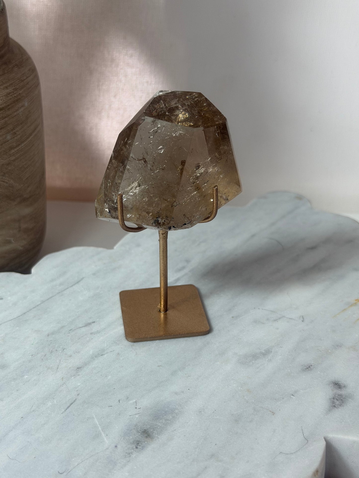 Smokey Rutile on Quartz