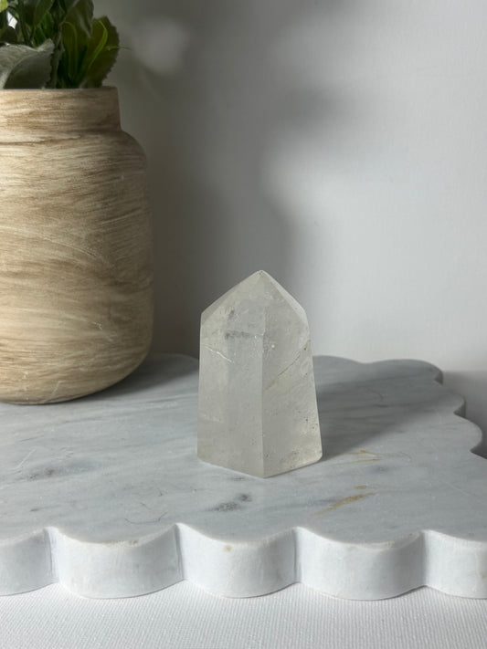 Clear Quartz Tower