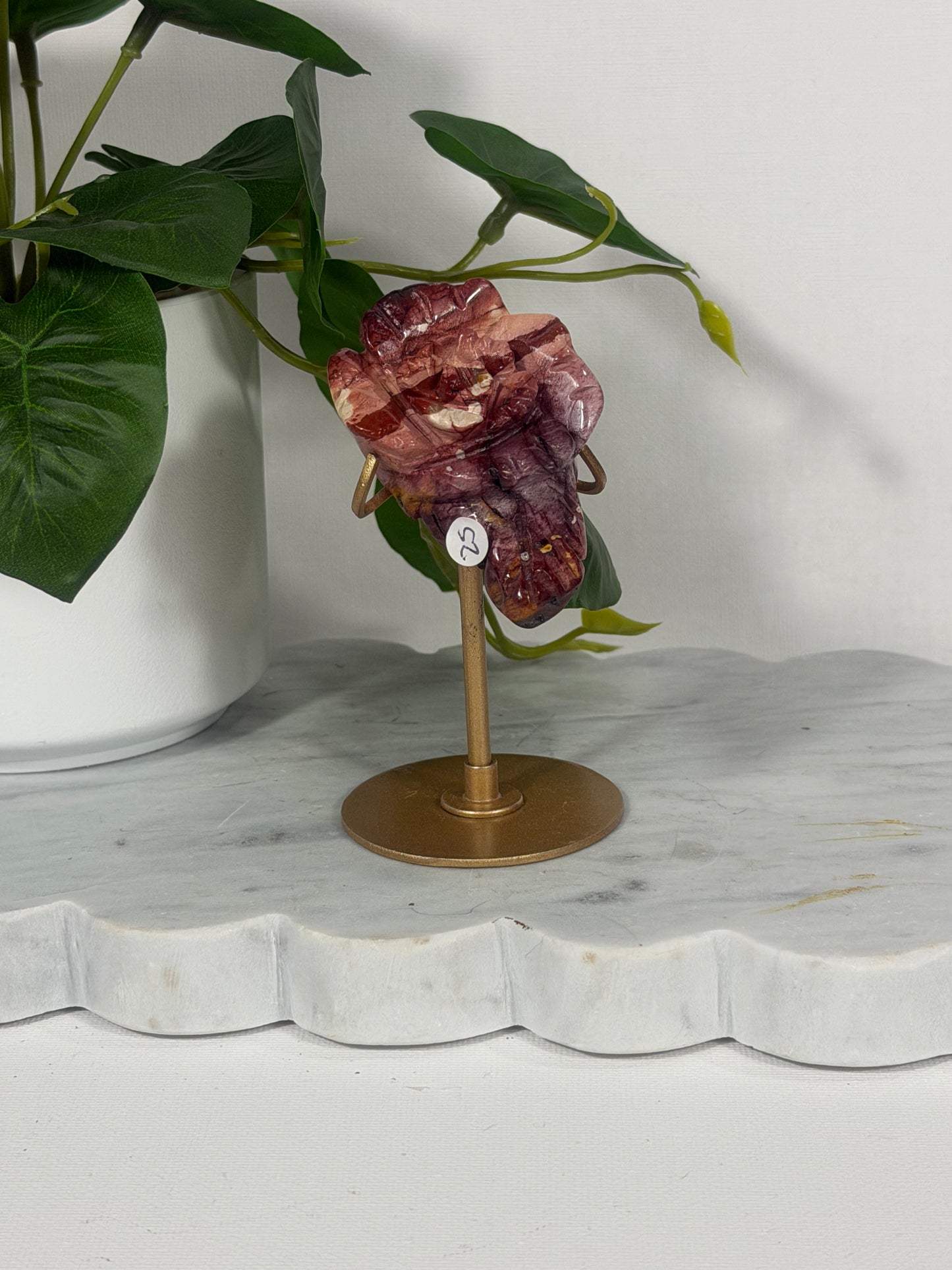 Mookaite Flower on Stand