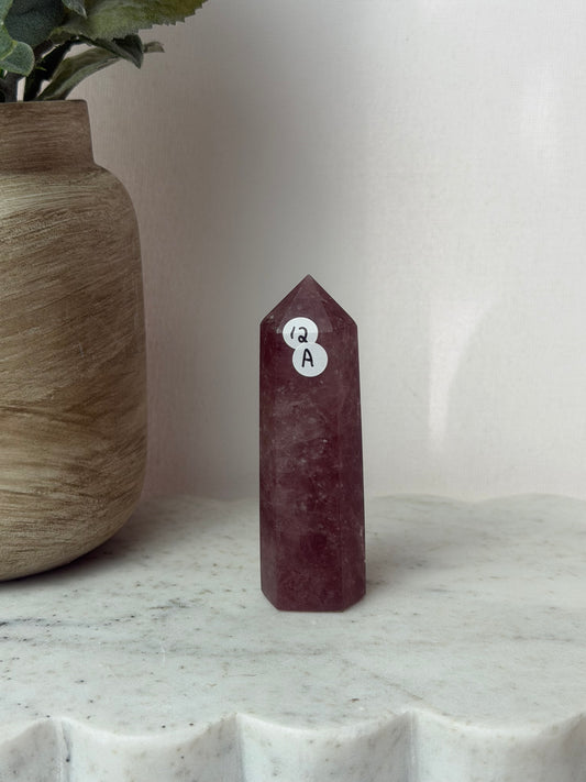 Strawberry Quartz Point