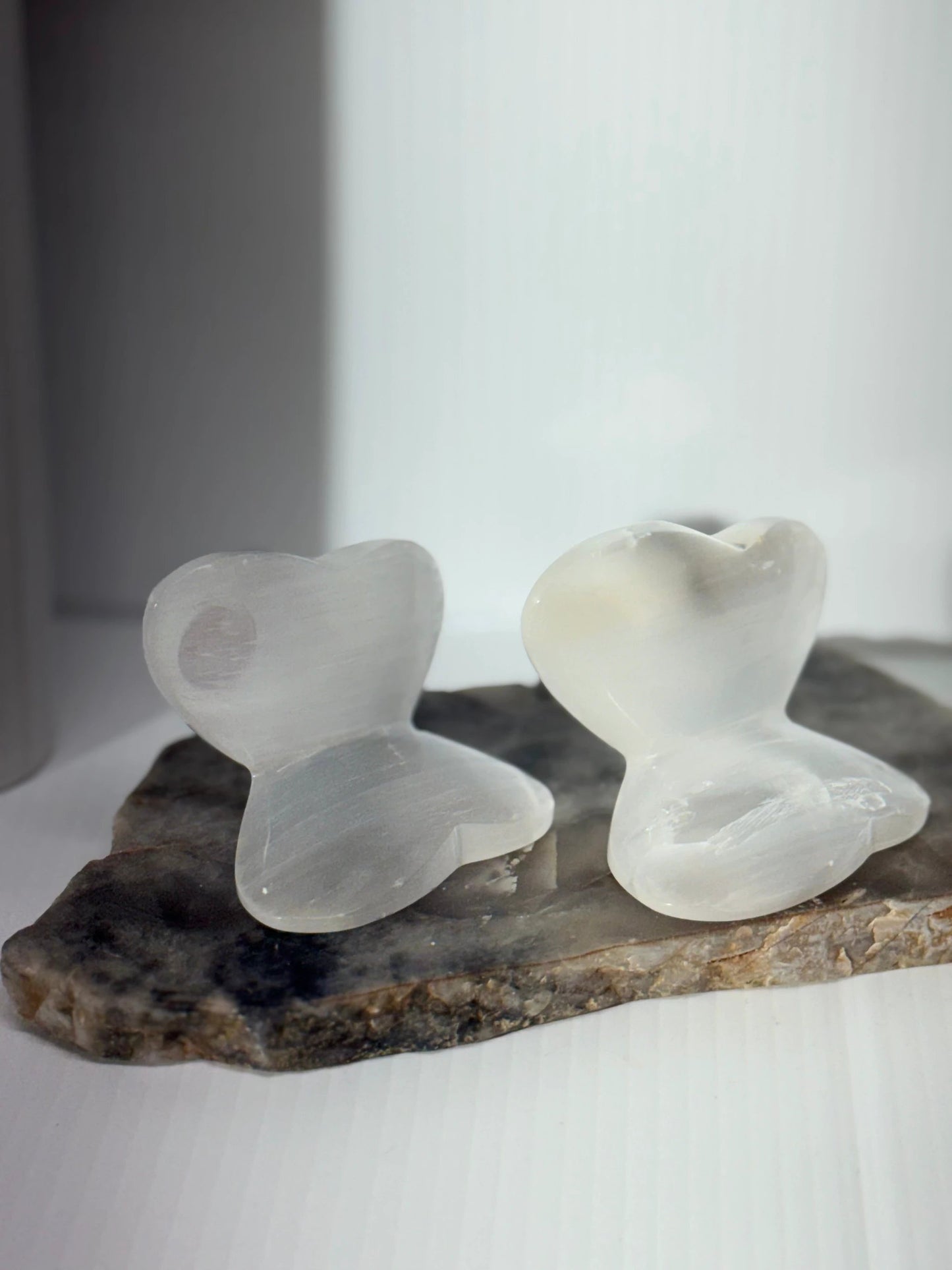 Selenite Butterfly - Each by Heartstone Sanctuary