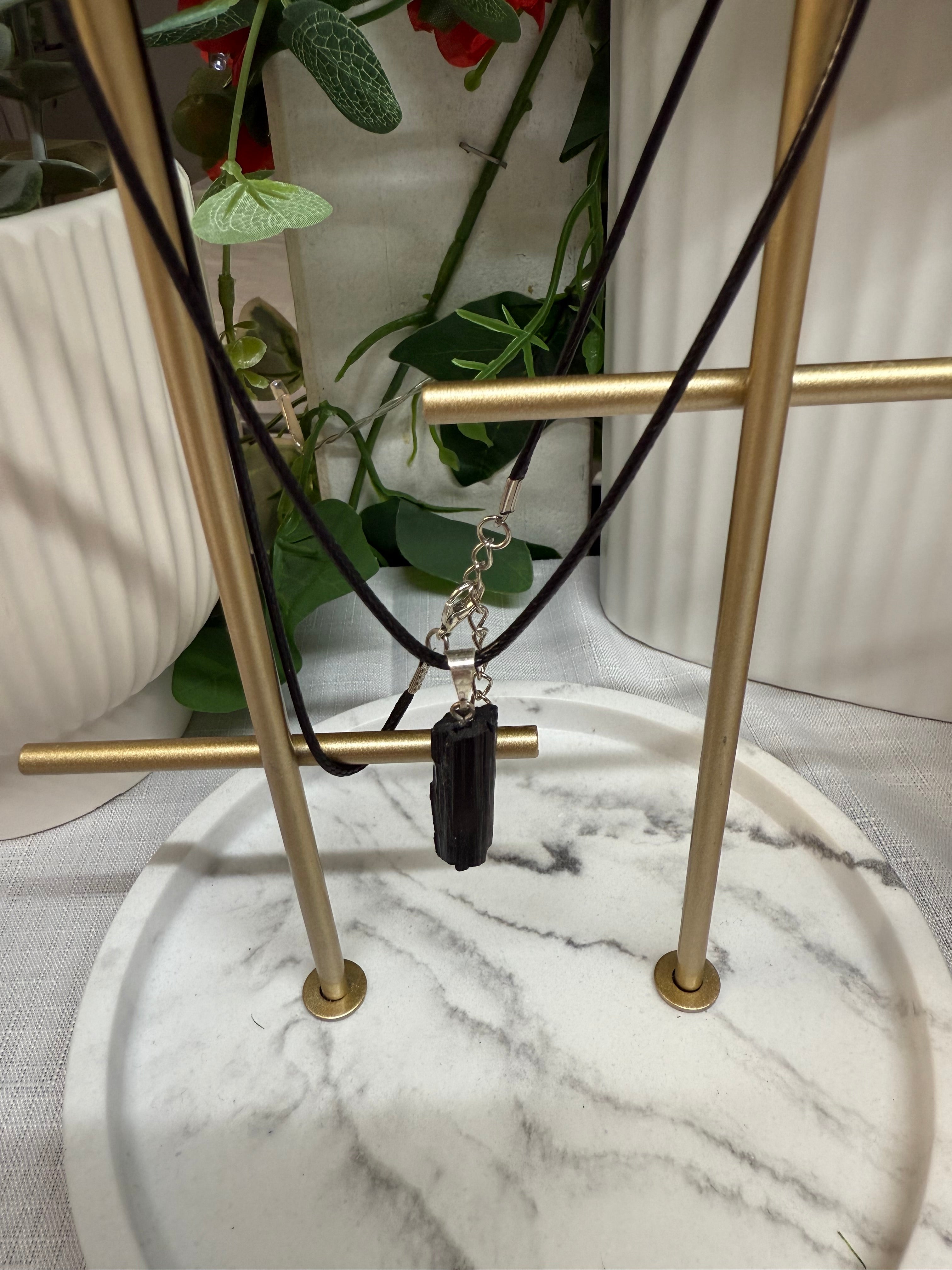 Black Tourmaline Necklace