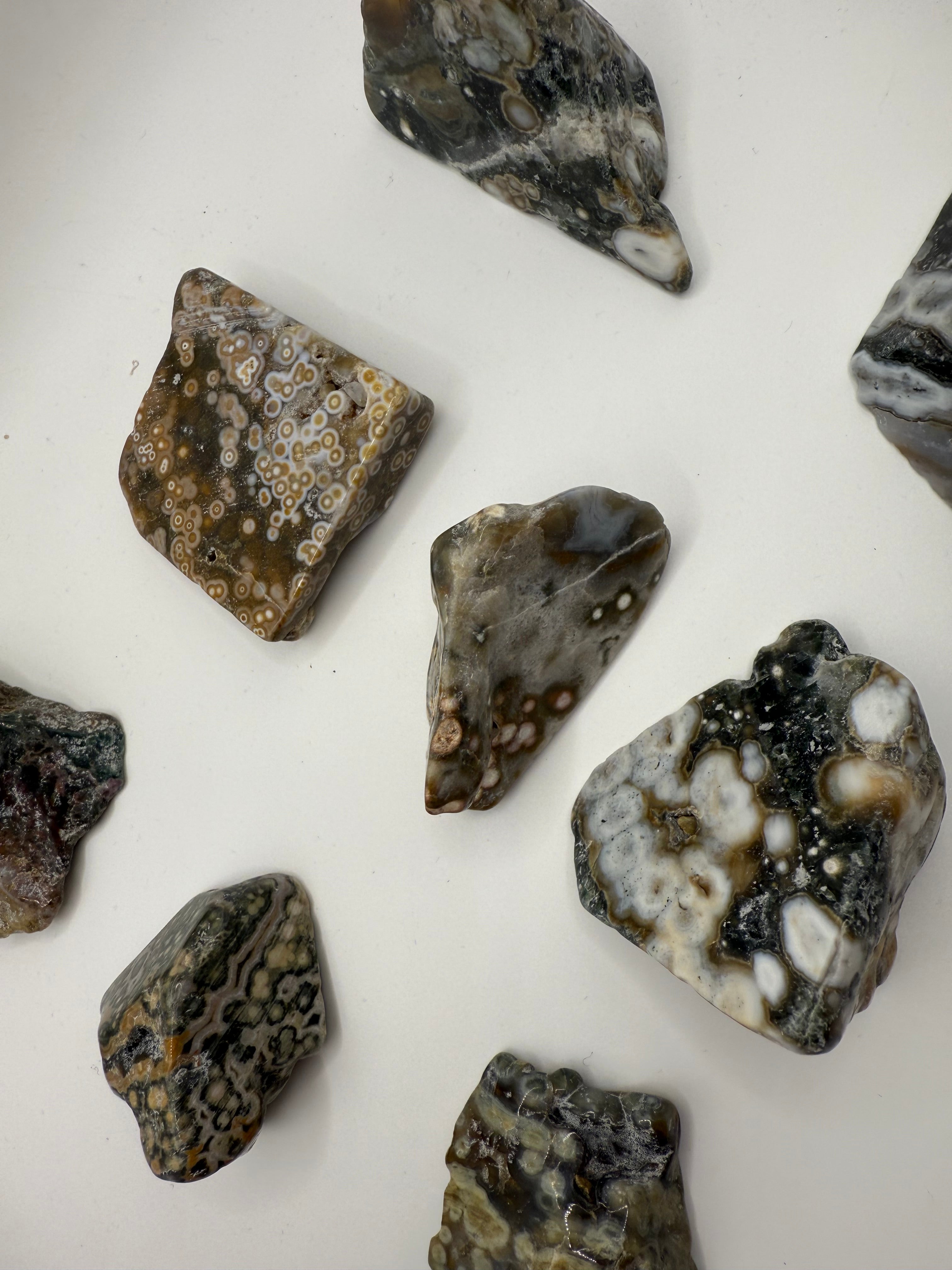 Ocean Jasper Free Form - intuitively picked