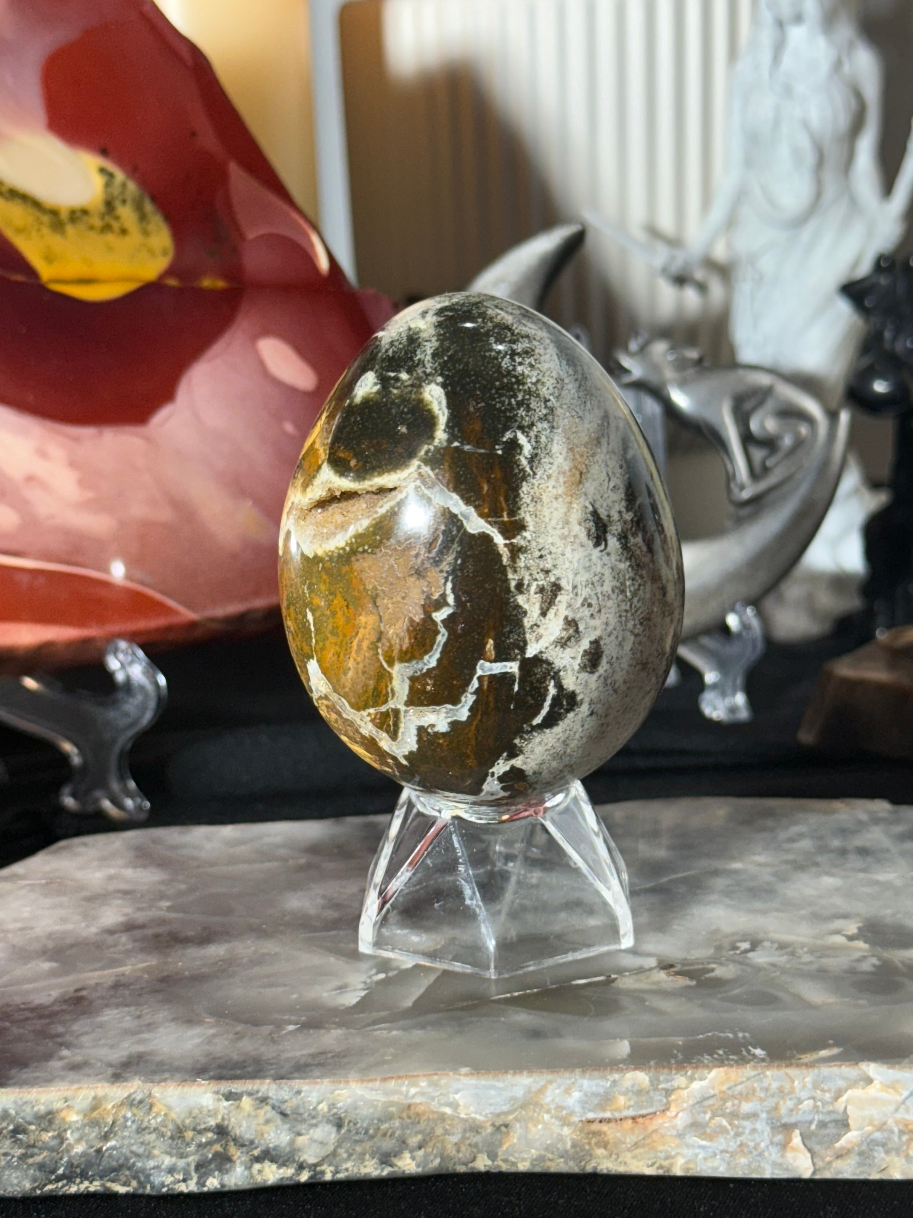 Ocean Jasper Egg - 38A
