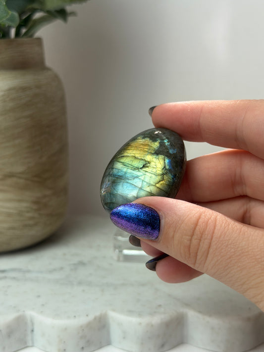 Labradorite Palm Stone