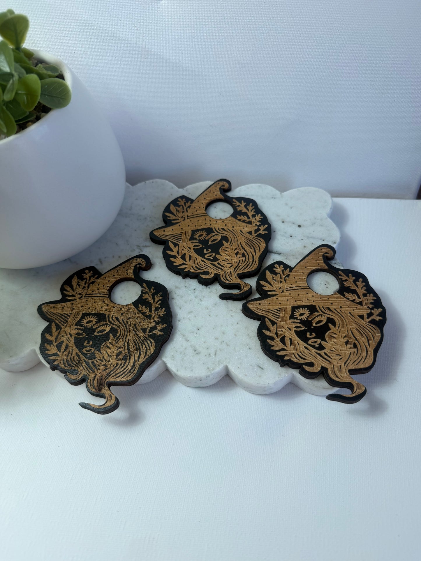 Wooden Sphere Stands