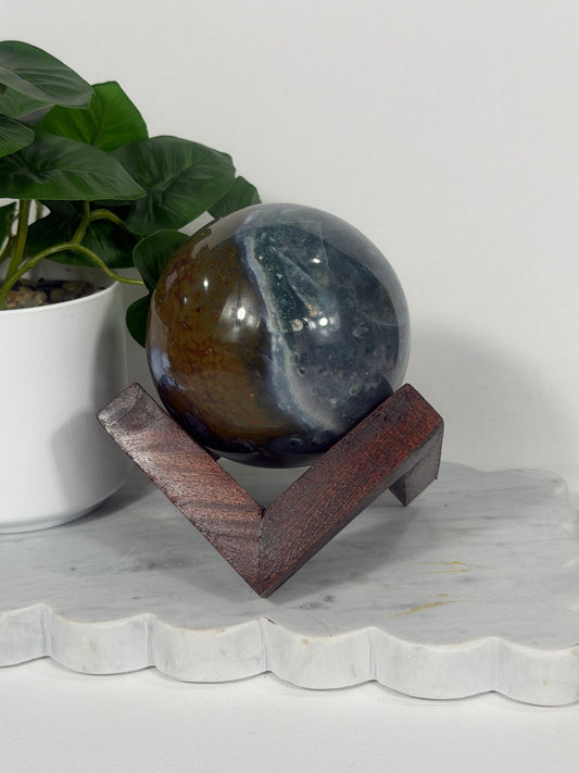 Ocean Jasper Sphere