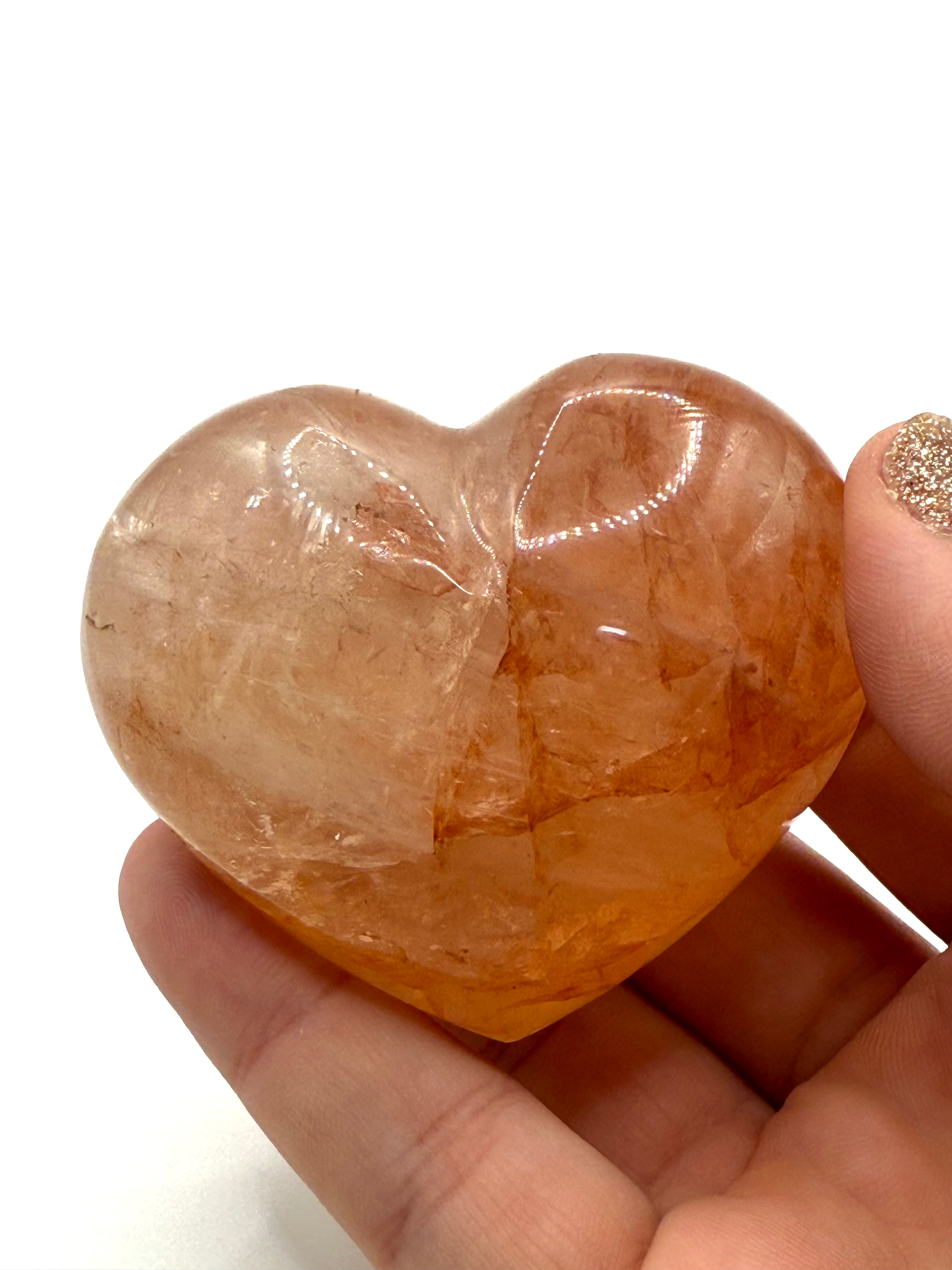 Fire Quartz Hearts
