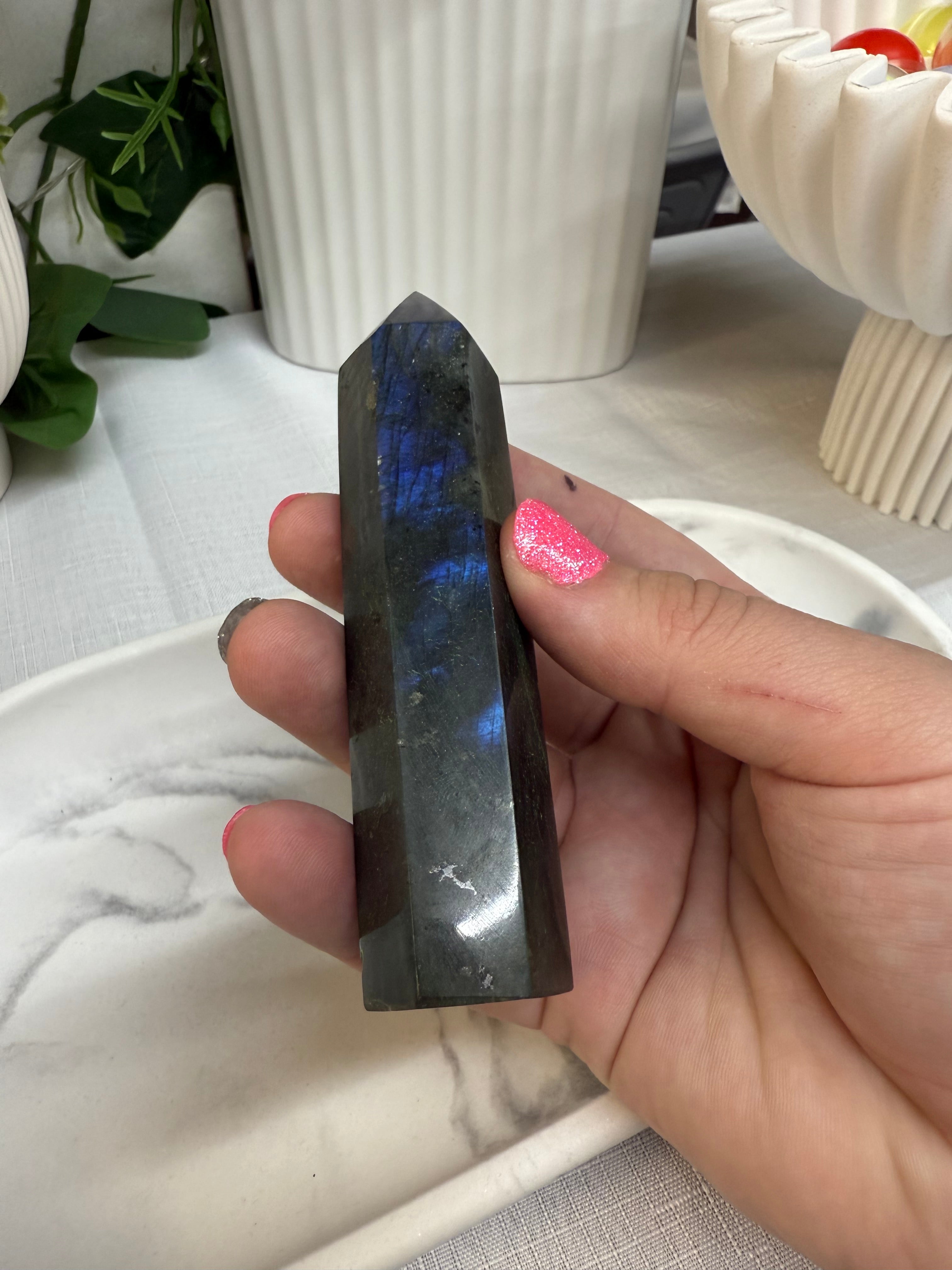 5 Labradorite Tower