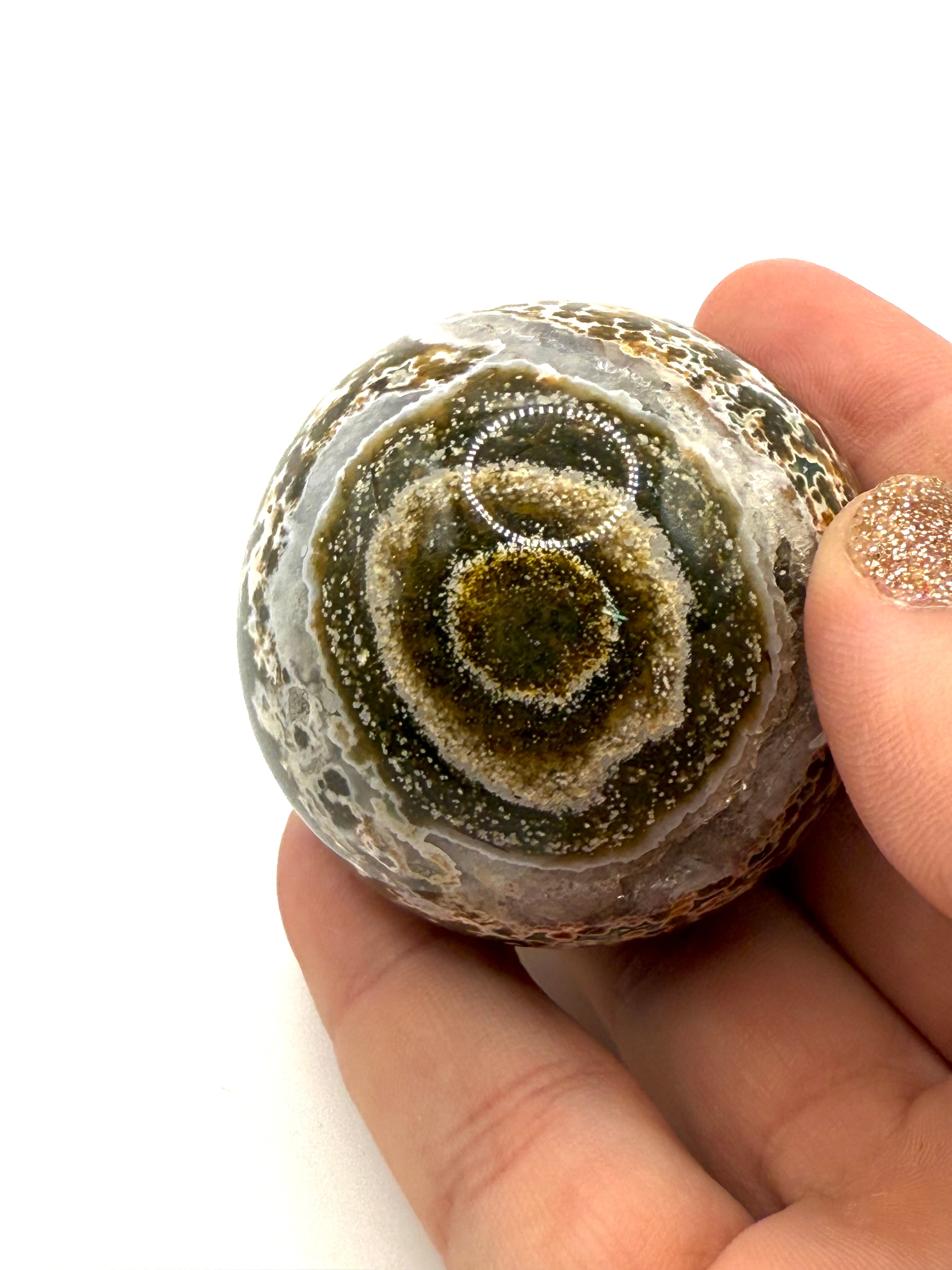 Ocean Jasper Sphere