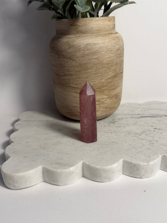 Strawberry Quartz Tower