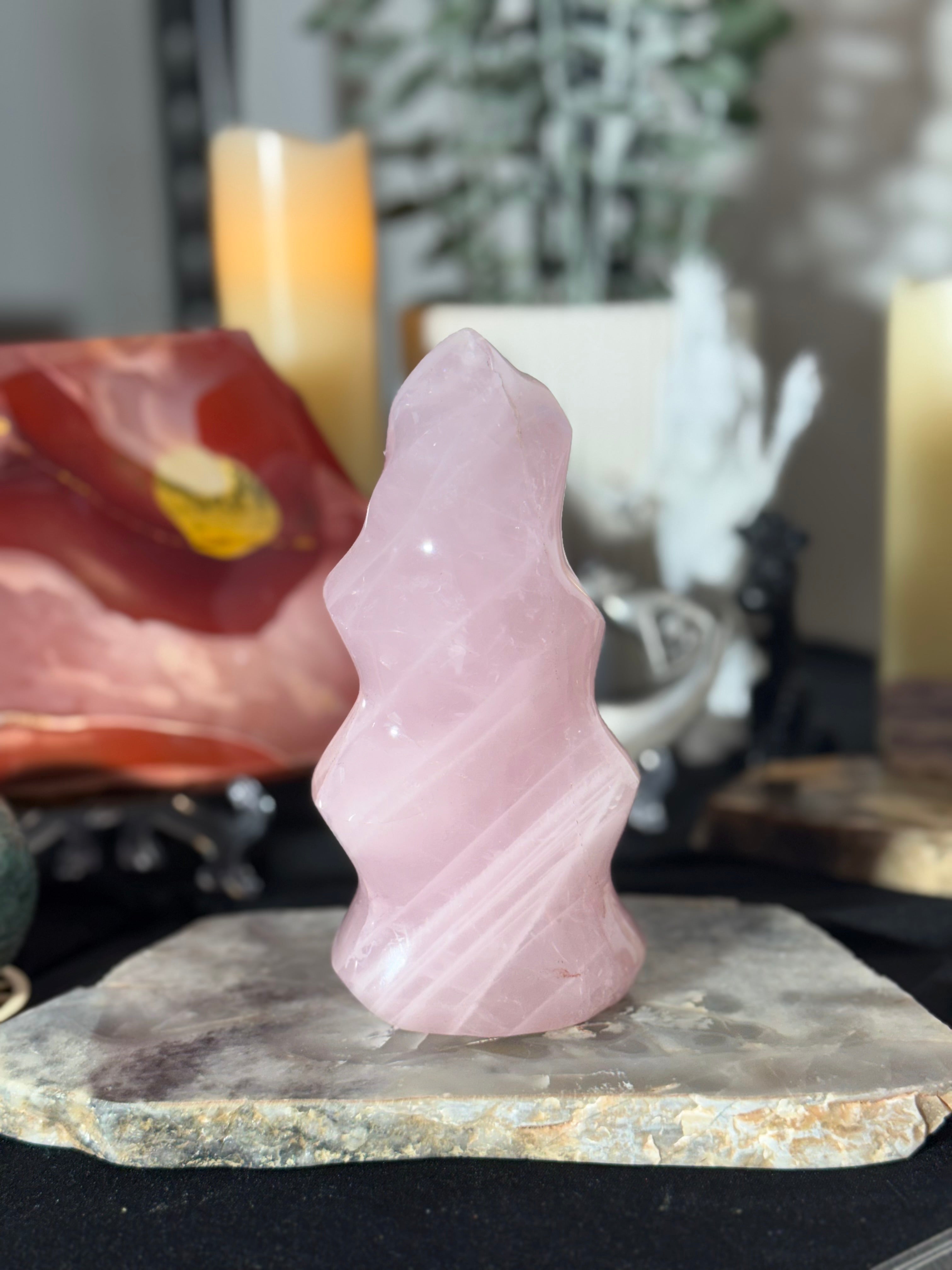 Rose Quartz Flame - 55A