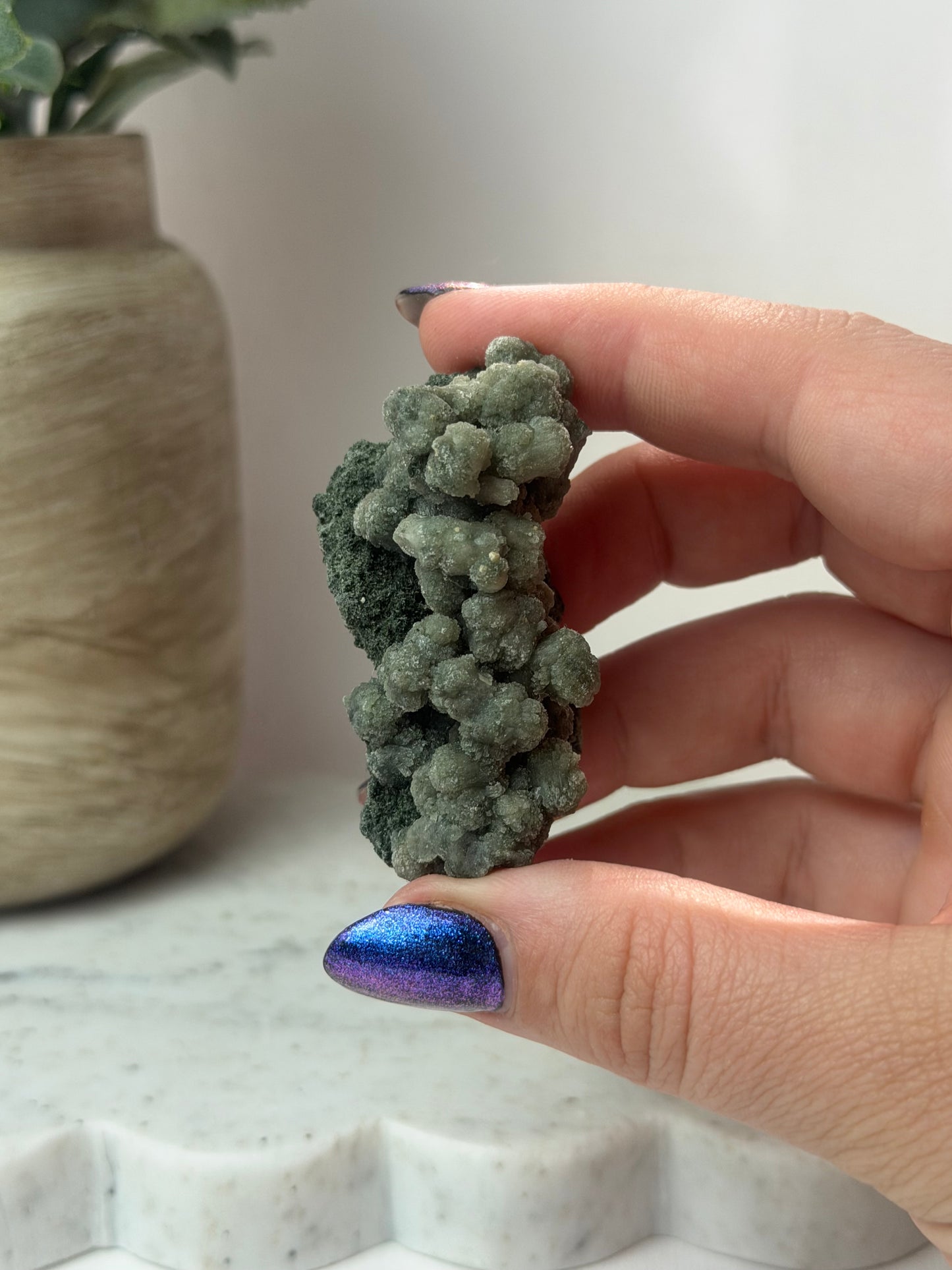 Raw Prehnite and Epidote