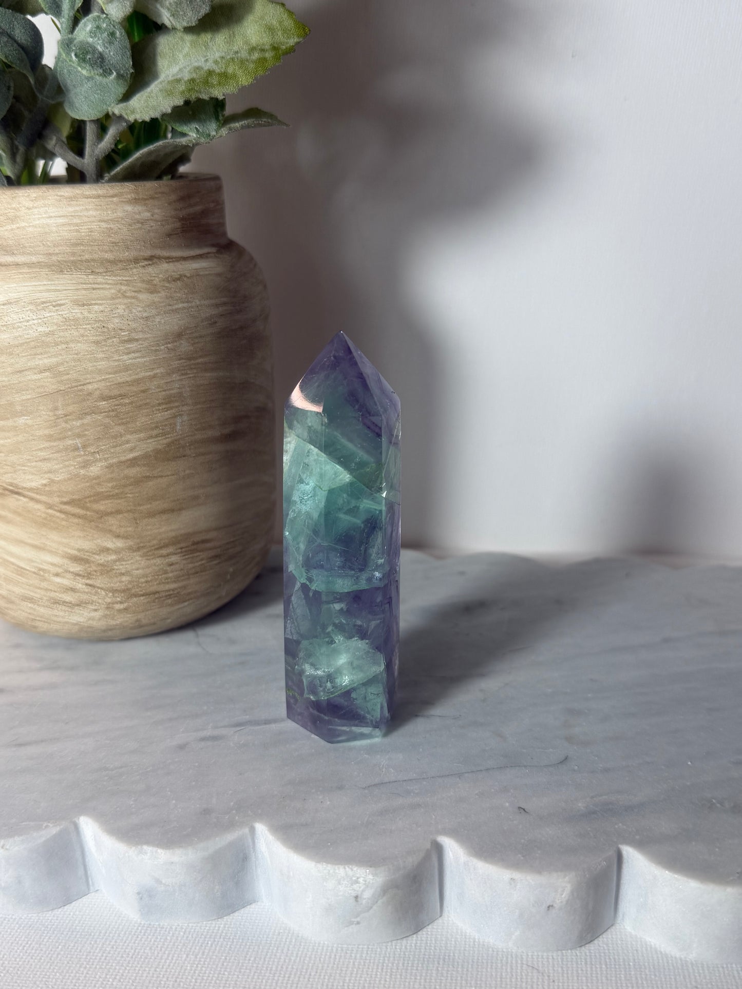 Rainbow Fluorite Tower