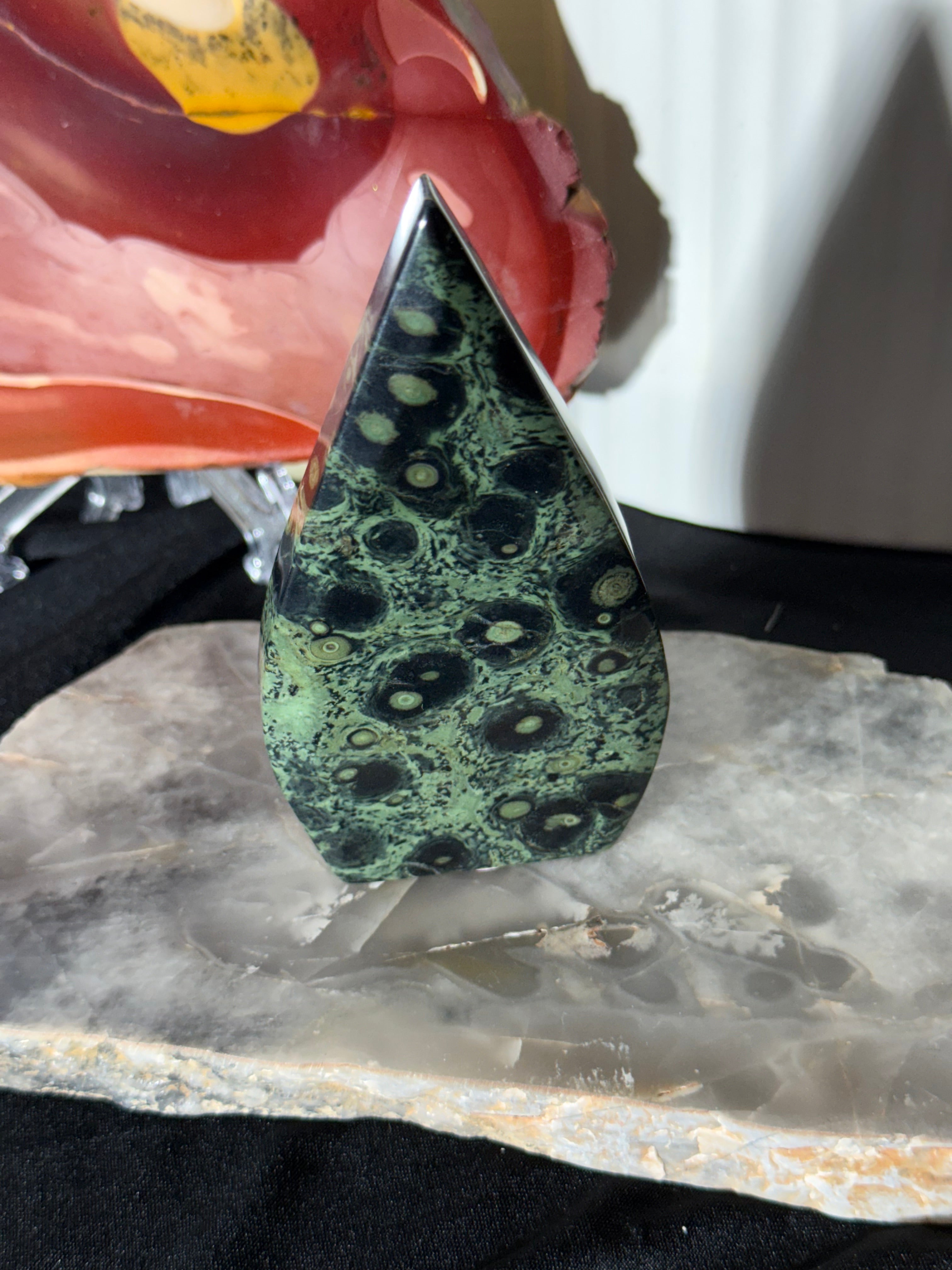 Kambaba Jasper Teardrop - A38